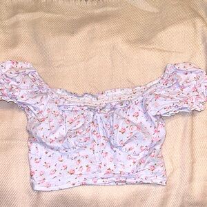 Floral Crop Top